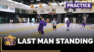 Lakers Practice: Last Man Standing