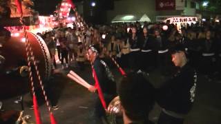 2015年　桑名石取祭　本楽　曳き別れ　第拾九番　中央通