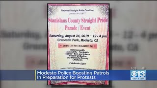 Modesto Police Boosting Patrols In Preparation For Protests