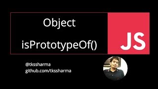 Object isprototypeof in Javascript #68