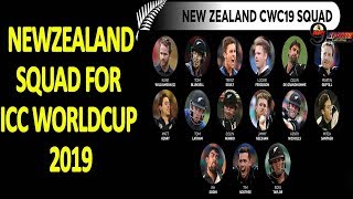 New Zealand Announce Their Squad For ICC World Cup 2019 | Next9Sports