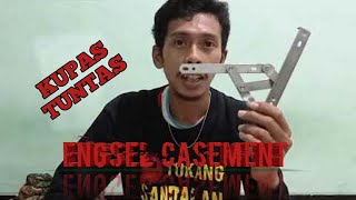 Pembahasan engsel casement ( cara menentukan ukuran casement , cara mengatasi kerusakan )