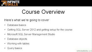 Microsoft SQL Server Exam 70-461 Tutorial | Course Overview