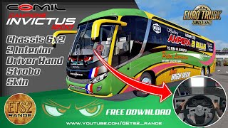 Bus Comil_Campione_Invictus_1200_6x2 ETS2 1.36 Right+Left Hand Drive