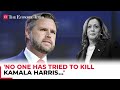 'No one has tried to kill Kamala Harris...': JD Vance on Trump's assassination bid