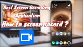 Best mobile Screen recorder | How to screen record in tamil