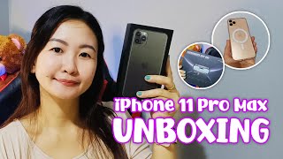 iPhone 11 Pro Max Gold Unboxing Plus Accessories