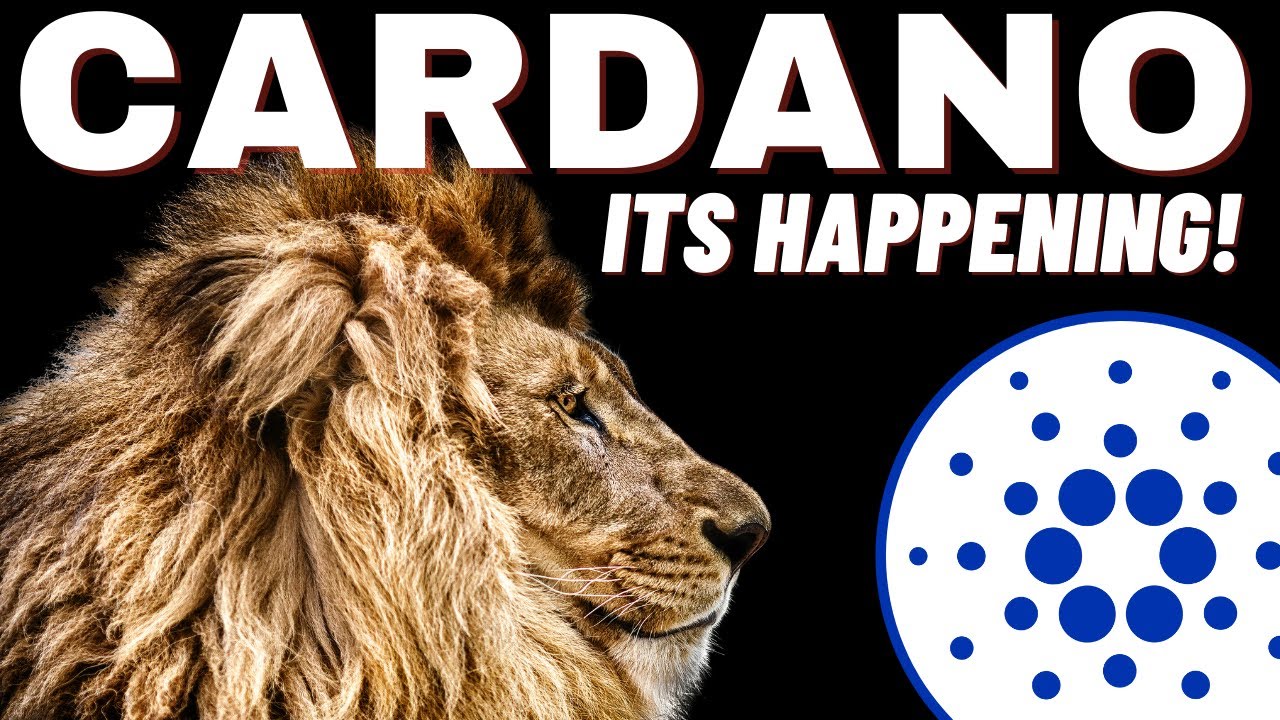 Cardano ADA It's Happening! We Are On Our Way To New All Time Highs ...