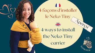 Neko Tiny : 4 façons de linstaller / 4 ways to install the Neko Tiny carrier