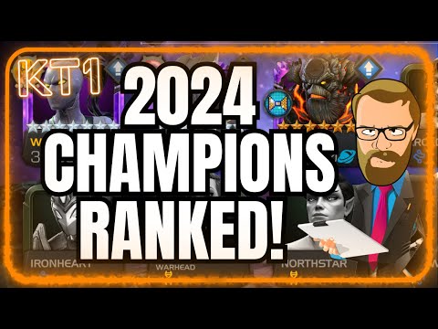 The 2024 champions revealed so far are ranked! Video 1 of the June 2024 MCOC Ranking Series!