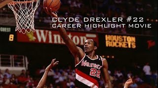 Clyde Drexler “the Glide”クライド・ドレクスラー Portland Trailblazers Houston Rockets Dream Team with “Reach”