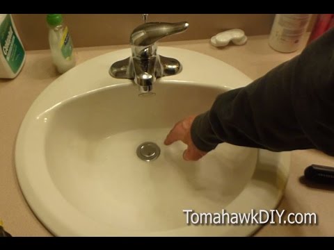 How to Fix a Leaky Sink Drain Stopper / Plug - Easy To Do How to Fix a Leaky Sink Drain Stopper / Plug - Easy To Do