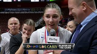 Skyelyn Schoen-Rene - Roberto's Log Cabin Player of the Game