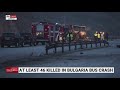 at least 46 people killed in bulgaria bus crash