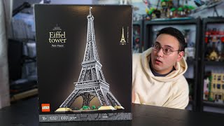 THE (NEW) BIGGEST LEGO SET EVER IS HERE! - 2022 Eiffel Tower!