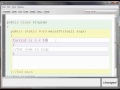 Java For Loop BlueJ American Accent