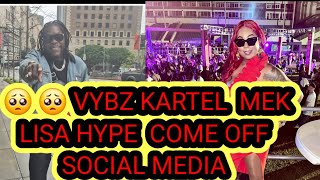 OMG 😱 😲  VYBZ KARTEL  MEK LISA HYPE  🏃‍♀️ RUN  LEAVE  SOCIAL MEDIA 😳