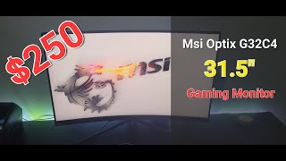 MSI Optix G32C4 Gaming Monitor Review