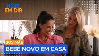 SOS Mãe: Ana Hickmann visita Graciele e Clara, filha caçula de Zezé Di Camargo