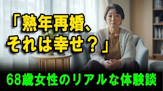 「熟年再婚、それは幸せ？」68歳女性のリアルな体験談