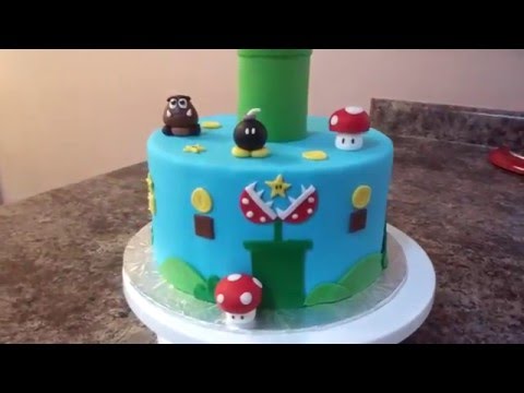 Super Mario Bros Cake Tutorial! Super Mario Bros Cake Tutorial!
