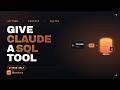 Build an MCP Server in Python (Give Claude a SQL Tool)
