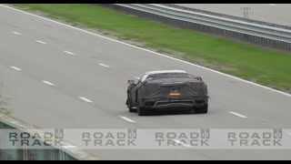 C8 Corvette Z06 Launch Sounds! Acceleration Runs, Flat-Plane Engine Noise