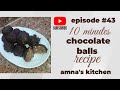 easy way to make chocolate balls | 10 minutes recipe