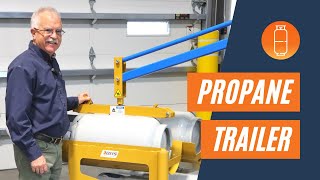 Propane Tugger Trailer Simplifies LP Tank Transport and Exchange | Material Handling Minute