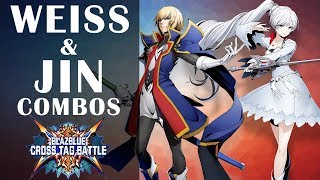 BBTAG - Weiss \u0026 Jin Combos