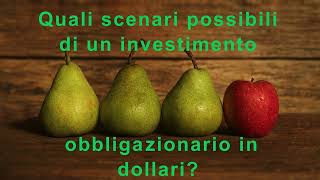 Analisi degli scenari possibili di un investimento obbligazionario in dollari