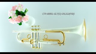 Quick video of CarolBrass custom Bb trumpet CTR-8880L-GLT(D)-Bb-SRLSLB(PIB)-L