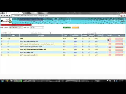 Fusion Online Test User Registration Fusion Online Test User Registration