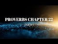 Audio Bible English | Proverbs Chapter 22 | NKJV | Sis Kezia Bithin