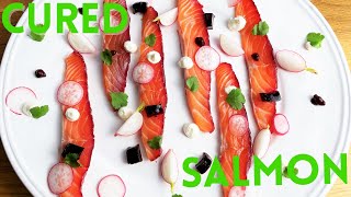 Gordon Ramsay's Beetroot Cured Salmon Gravlax Recipe with an ITALIAN twist! You've got to try it!