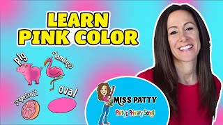 Learn Colors Song for Children (Official Video)  Pink Color of the Day | Learn Sign Language