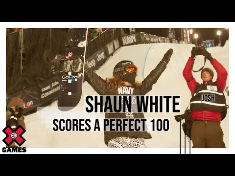 Shaun White's Perfect 100 Score - Winter X Games Shaun White's Perfect 100 Score - Winter X Games