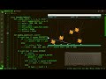 ASMR Programming - Coding 2d Video Game in Python in rain - ASMRプログラミングの雨
