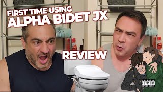 Bidet Review and reaction | Alpha JX Live on Camera