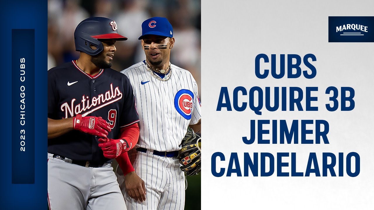 Cubs Acquire 3B Jeimer Candelario - YouTube