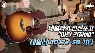 [테일러기타] 테일러 AD17e-SB 기타 리뷰 (Taylor AD17e-SB Guitar Review)