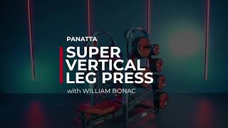 William Bonac - Panatta Super Vertical Leg Press - Workout