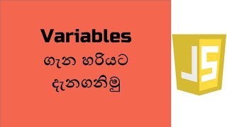 How to use variables in JavaScript | Web Development | learn javascript | js tutorial (Sinhala)