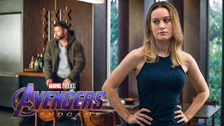 Avengers Meet Captain Marvel Scene - AVENGERS 4: ENDGAME (2019) Movie Clip