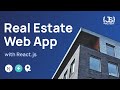 Build and Deploy a Modern Real Estate App | React Website Tutorial