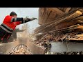 Turning Logs into Wood Chips: Efficient Wood Chip Production