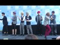 fancam 130825 teen top aegyo q u0026a hi touch @ kcon 2013