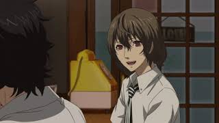 (Dub) Akechi invites Ren to play Chess - Persona 5 the Animation