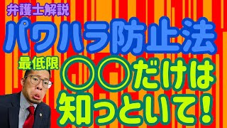 【弁護士解説】パワハラから自分を守ろう！「パワハラ防止法」の内容を予習しよう！会社が準備すべき対策について！