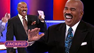 The TOP Family Feud ANSWERS Ever That Made STEVE HARVEY LOSE IT!